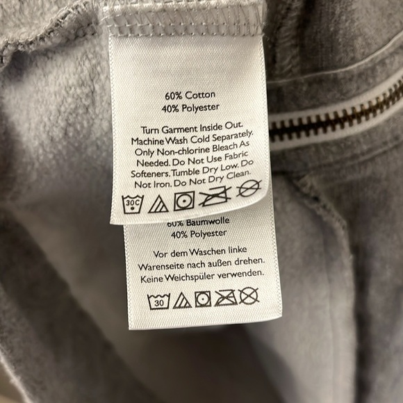 Gray Eddie Bauer zip hoodie Medium - Picture 7 of 7